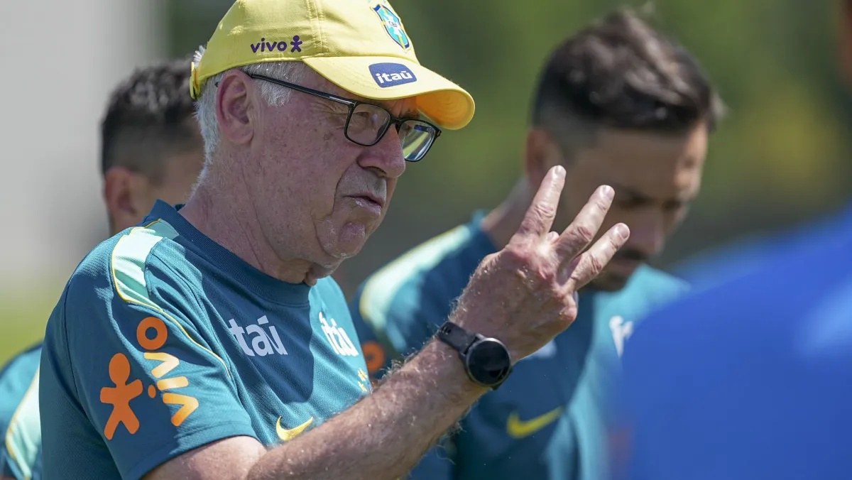 Ancelotti diz que Brasil espera um confronto equilibrado diante da Noruega.