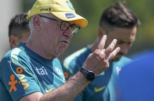 Ancelotti diz que Brasil espera um confronto equilibrado diante da Noruega. (Foto: CBF)