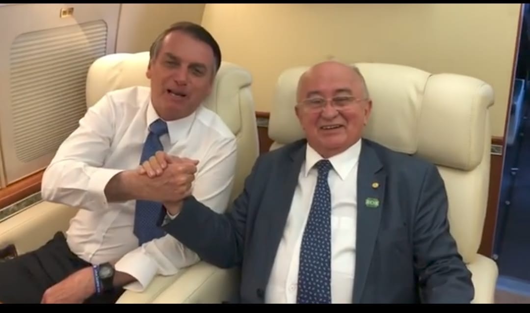 Bolsonaro e Julio Cesar