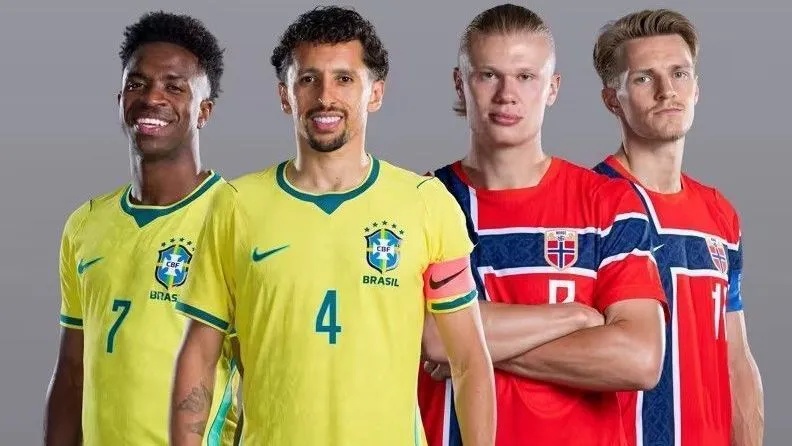 Brasil confirma equipe titular para enfrentar a Noruega por vaga nas quartas de final.