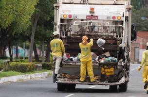 Coleta de lixo em Teresina (Foto: Arquivo/FMS)
