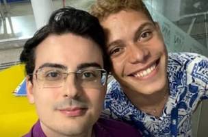 Dudu Camargo e Pedro Arimateya trabalharam juntos na TV Meio (Foto: Reprodução)
