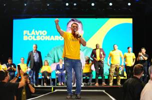 Flávio Bolsonaro é confirmado como pré-candidato a presidente do Brasil (Foto: Vittor Sales/Divulgação)