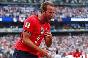 Harry Kane busca classificação da Inglaterra hoje (Foto: Vincent Carchietta / Imagn Images Via Reuters)