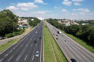 Imagem mostra Rodovia dos Bandeirantes, no estado de São Paulo (Foto: Divulgação/Motiva)