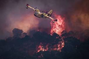 Incêndios florestais na França (Foto: Foto: THIBAUD MORITZ / AFP)