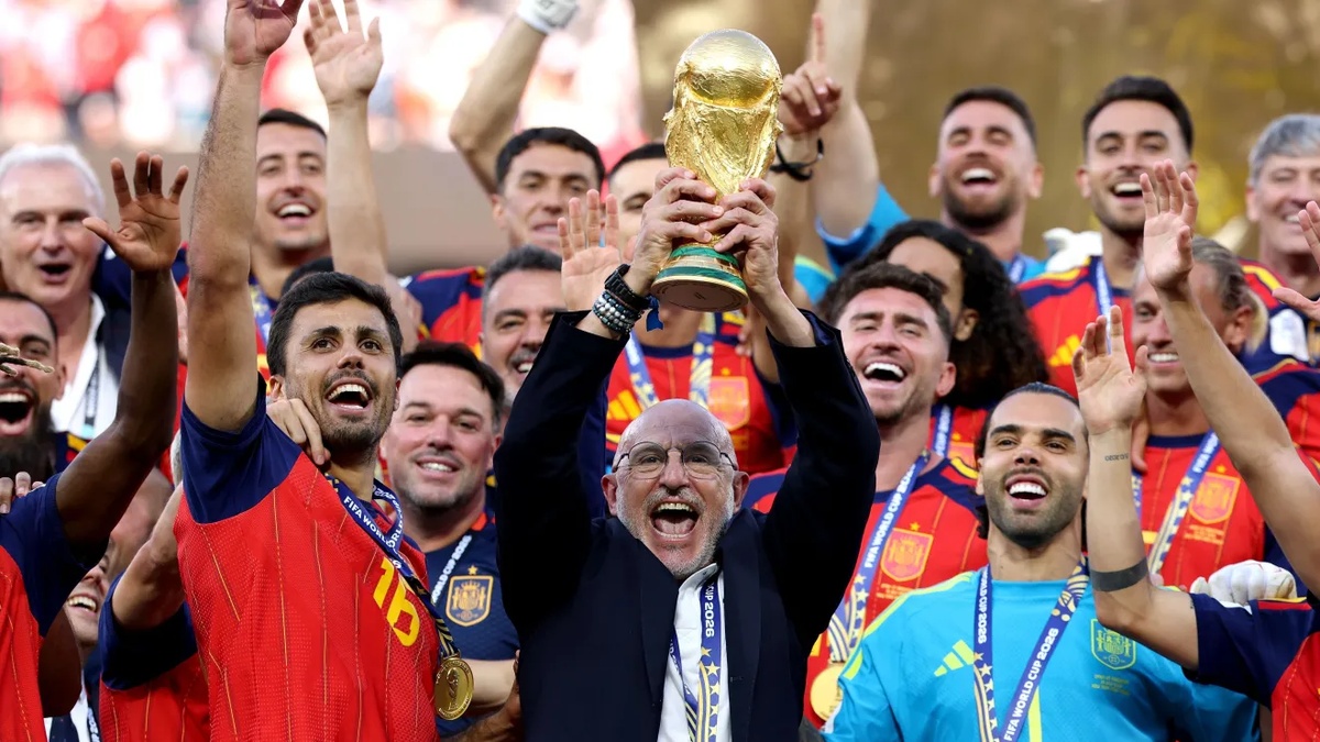 Jogadores da Espanha dividirão parte da premiação paga pela Fifa após o título mundial.