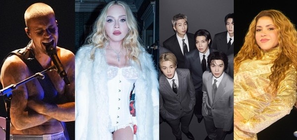 Justin Bieber, Madonna, BTS e Shakira vão se apresentar na final da Copa do Mundo