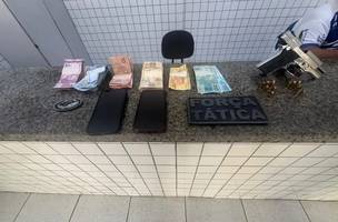 Material apreendido (Foto: Polícia Militar)