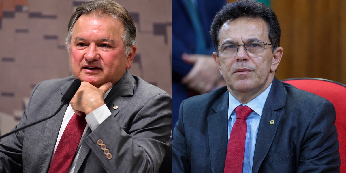 Merlong Solano e José Santana: nessa federação só se ele um deputado federal