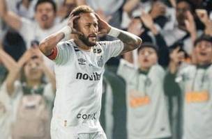 Neymar é protagonista do Santos sobre a Chapecoense no Brasileirão (Foto: Raul Baretta/ Santos FC)