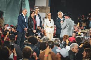 O presidente Lula discursa em convenção do PT de São Paulo (Foto: Diogo Zacarias/Divulgação PT)