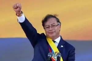 O socialista Gustavo Petro, presidente da Colômbia (Foto: Reprodução/Twitter/X)