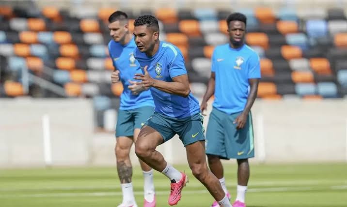 Seleção brasileira iniciou os treinos para o duelo contra a Noruega pelas oitavas de final.