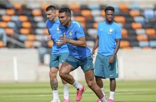 Seleção brasileira iniciou os treinos para o duelo contra a Noruega pelas oitavas de final. (Foto: Reprodução)