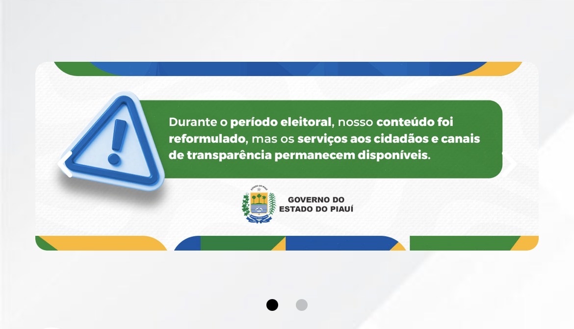 Serviços de comunicação do governo passam por alterações durante o período eleitoral