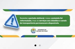 Serviços de comunicação do governo passam por alterações durante o período eleitoral (Foto: Reprodução)