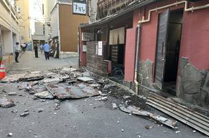 Terremoto (Foto: STR / JIJI PRESS / AFP)