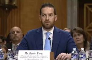 Daniel Perez foi indicado por Trump para assumir a embaixada dos EUA no Brasil. (Foto: Reprodução)
