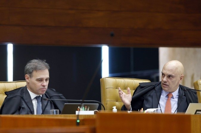 André Mendonça e Alexandre de Moraes