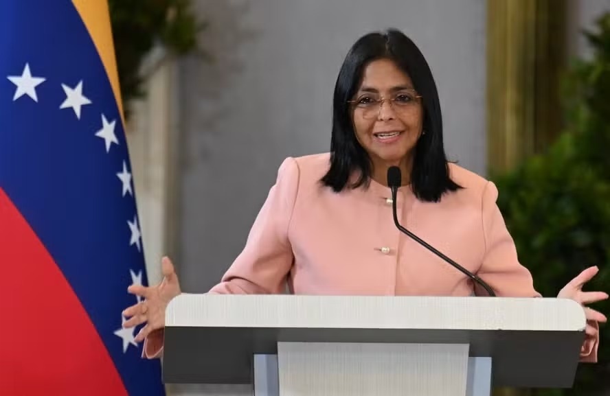 Delcy Rodriguez, presidente interina da Venezuela