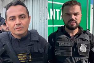 Delegados Charles Pessoa e Ayslan.