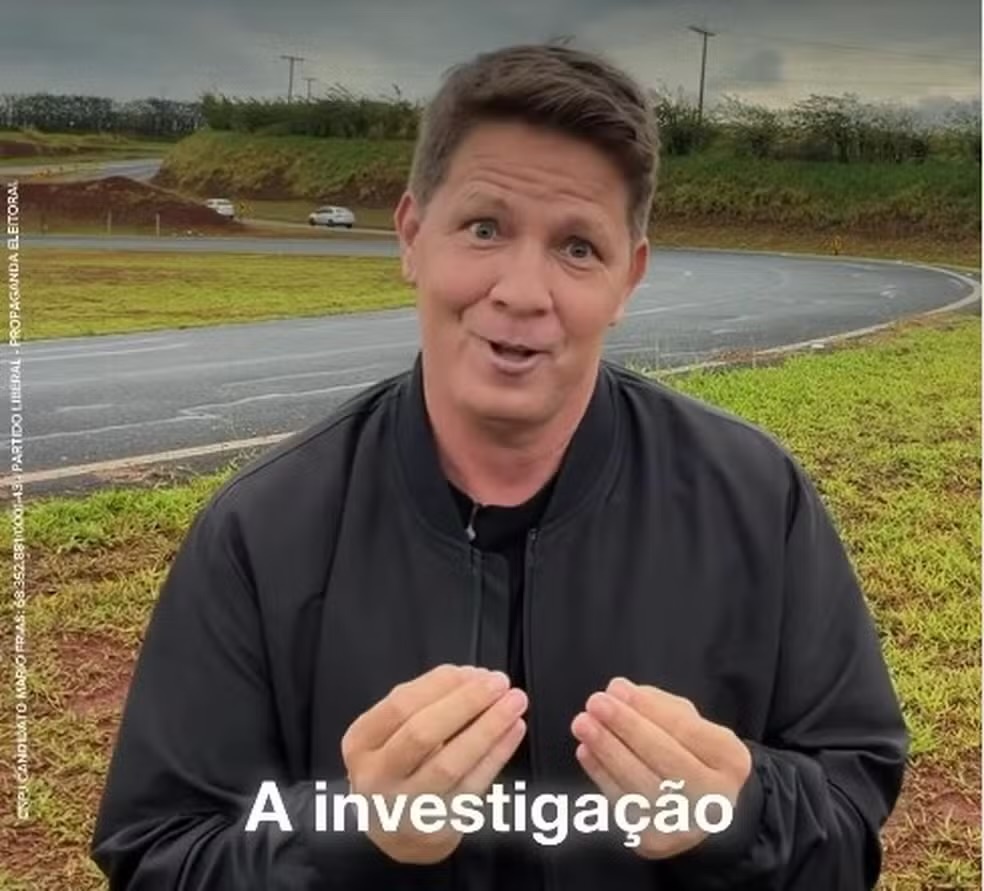 Deputado Mario Frias (PL-SP) se pronuncia contra operação da Polícia Federal