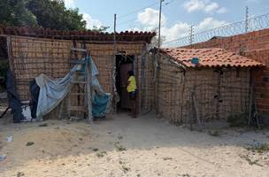 Local onde o corpo foi encontrado (Foto: Divulgação/PM-PI)