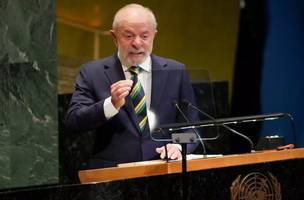 Lula discursa na abertura da Assembleia Geral da ONU, em Nova York. (Foto: Reprodução)