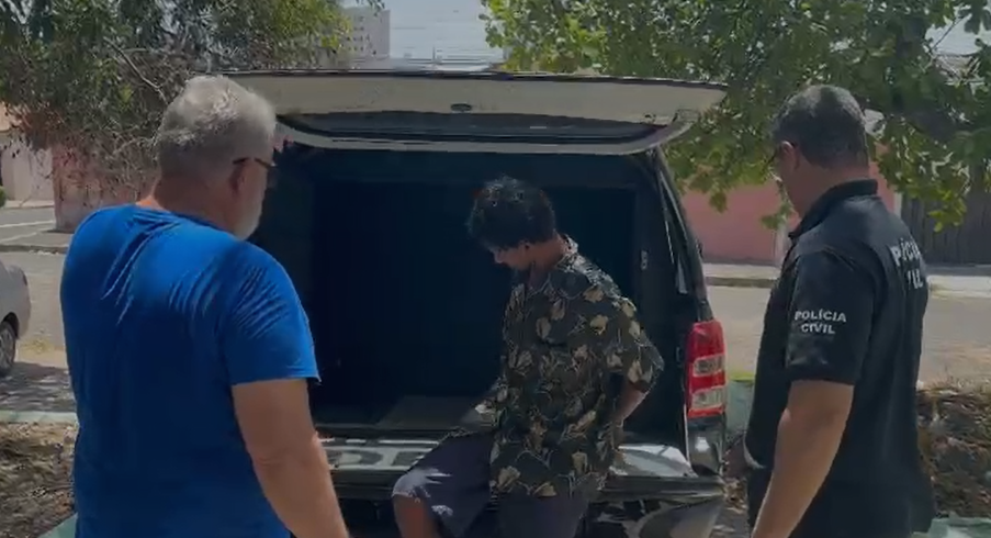 Momento da prisão