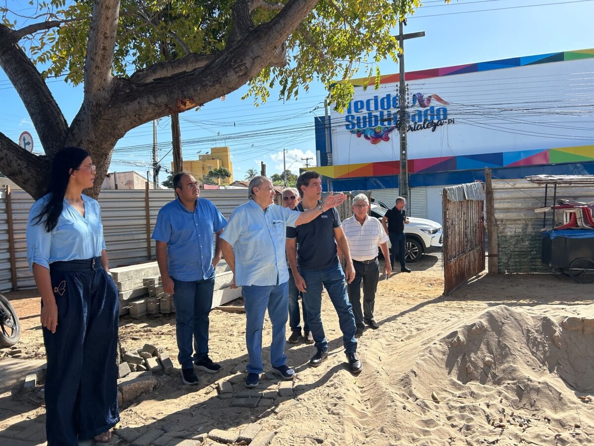 Prefeito Silvio Mendes visitou as obras