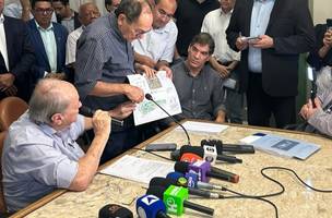 Silvio Mendes anuncia aporte para ônibus, nova ponte e planetário para a capital Teresina (Foto: Pablo Santos / SEMCOM)