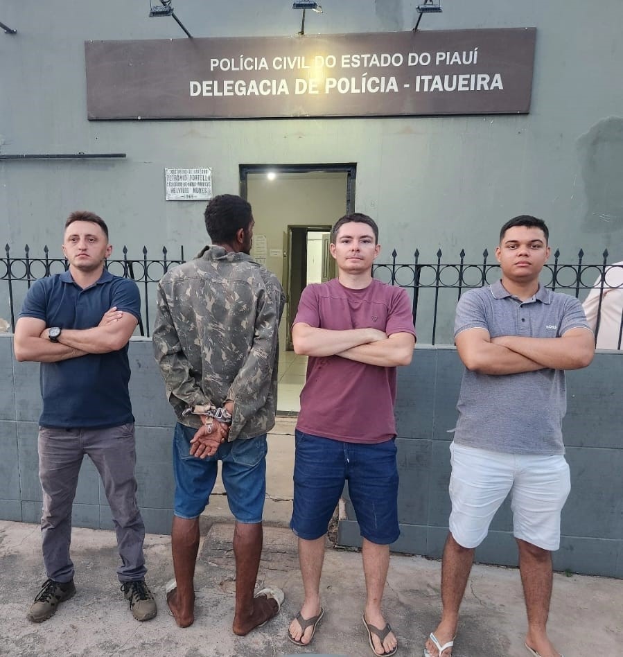 Um dos suspeitos
