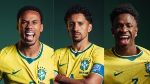 Vini Jr., Marquinhos e Gabriel Magalhães estão entre os finalistas da Bola de Ouro.