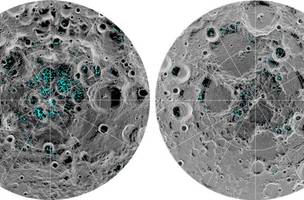 Nasa informa que a lua tem dois depósitos de gelo (Foto: -)