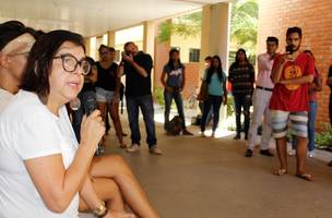 Em Teresina, ato de solidariedade ao Museu Nacional alerta para necessidade da preservação (Foto: -)