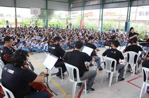 Orquestra Sinfônica de Teresina retoma temporada de apresentações nas Escolas Municipais (Foto: -)