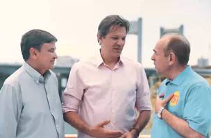Fernando Haddad exclui Ciro de comercial onde pede votos só para Marcelo e Wellington (Foto: -)