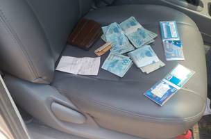 Homem é preso distribuindo santinhos e com quantia de quase R$ 5mil (Foto: -)