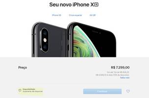 Apple anuncia preços dos novos iPhone Xs, Xs Max e Xr no Brasil (Foto: -)
