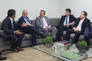 Ajuspi faz visita institucional aos Presidentes do Tribunal de Justiça e Assembleia Legislativa (Foto: -)
