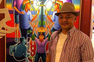 Artista do Piauí faz sucesso em exposição em Búzios (Foto: -)