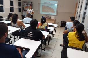Alunos do Senac têm oficina sobre mercado de trabalho em Campo Maior (Foto: -)