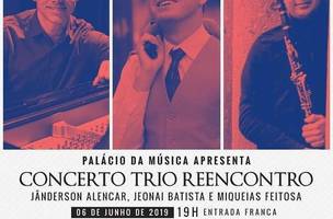 Palácio da Música apresenta voz, piano e clarinete no concerto “Reencontro” (Foto: -)