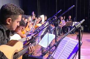 Orquestra de Violões de Teresina se apresenta no Palácio da Música neste domingo (Foto: -)