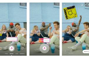 Função que permite colocar música nos stories do Instagram chega ao Brasil (Foto: -)