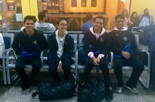 Alunos do Bolshoi chegam a Teresina para férias com a família (Foto: -)