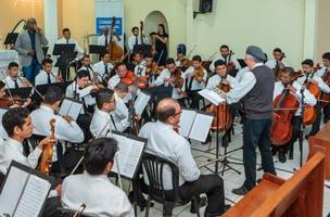 Orquestra Sinfônica de Teresina se apresenta no Encontro dos Rios neste domingo (Foto: -)