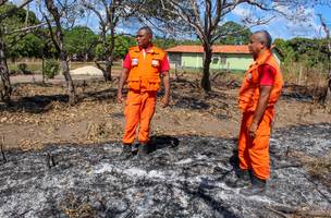Defesa Civil deflagra operação para monitorar áreas com risco de incêndio em Teresina (Foto: -)