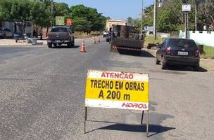 Departamento de Estradas de Rodagem inicia obra de reparos na rodovia PI-130 (Foto: -)
